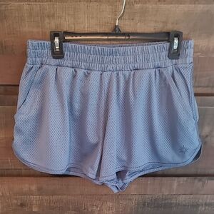 Stylish Light Blue Athletic Shorts
